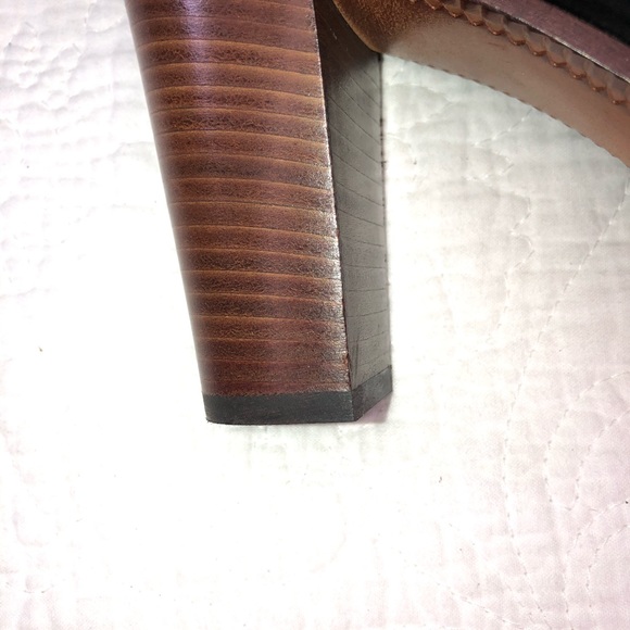 FRYE Made in Italy Collection June Black Leather Ankle Boot Sz 10 - Picture 6 of 10